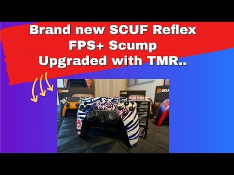 I Put Tmr In A Brand New Scuf Reflex Fps+ Scump Ps5 Controller