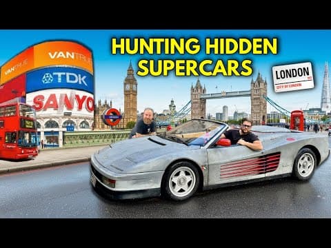 Discovering Rare Supercars Hidden Beneath Londons Streets