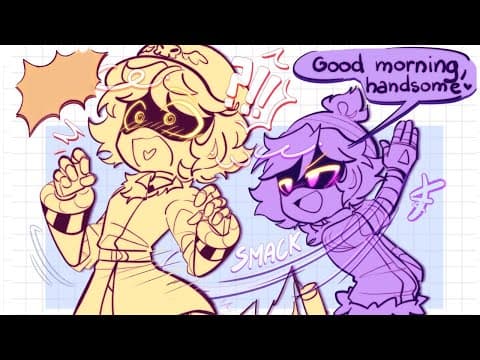 N X Uzi's Morning Chaos | Murder Drones Comic Dub