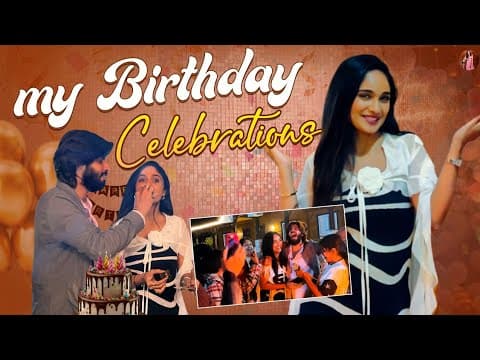 My Birthday Celebrations With My Friends 🥳| Tejaswini Gowda