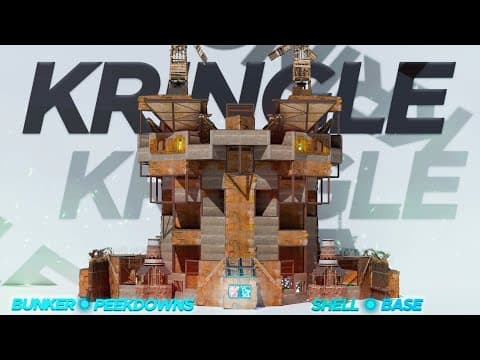 The Kringle - Bunkered Ring 2x2 - *ultimate* Trio/quad - Rust Base Designs 2025