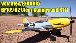 Volantex Bf109 V2 Warbird Flight Test Review