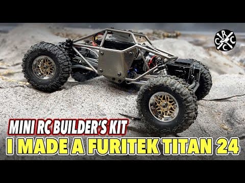 I Made A Furitek Titan 24th Scale Rc Rock Buggy From Their Builder's Kit