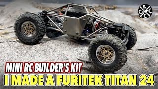 I Made A Furitek Titan 24th Scale Rc Rock Buggy From Their Builder's Kit