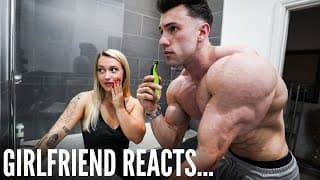 Girlfriend Reacts To Me Shaving For The First Time In 1 Year...