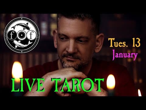Live Tarot Reading - 13 January 2025