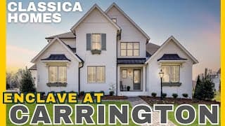 Classica Homes Building in Charlotte | Enclave at Carrington First Look