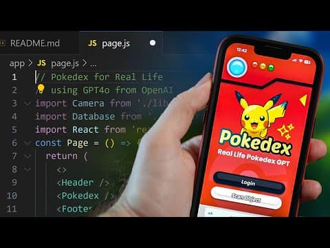 How I Made A Real Life Pokedex Using Ai / Openai
