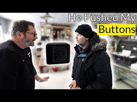 I Tried To Stay Calm… But He Almost Got Thrown Out!