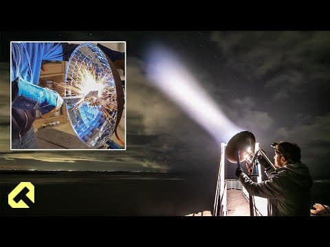 I Combined A Welder With 374 Mirrors