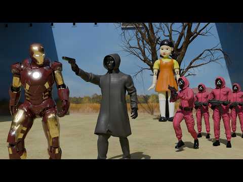 Squid Game 3, Right Ending Ft. Iron Man