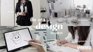 Life Of A Design Student In Malaysia 𐙚 Prom Night, Assignments, Daily Life