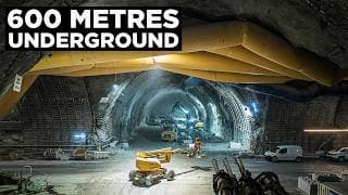 The $29bn Megaproject In The Heart Of A Mountain