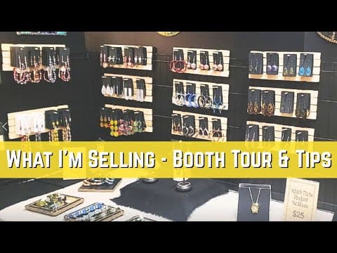 New Craft Fair Display - All My Upcycled Projects And Simple Tips