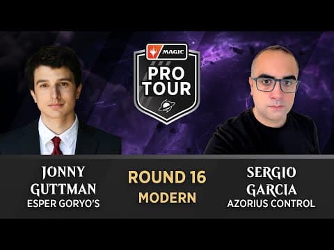 Round 16 | Jonny Guttman Vs. Sergio Garcia | Modern | #pteoe