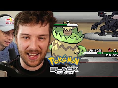 Connor & Caedrel Attempt The Pokémon Black/white Nuzlocke Soul Link Again...