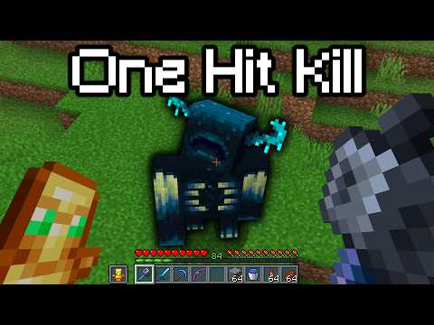 One Hitting Every Boss In Survival Minecraft