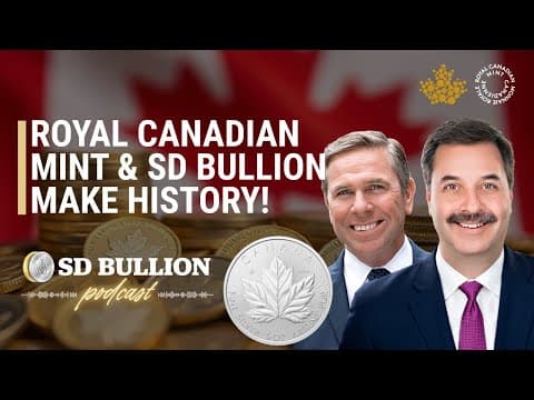 Inside The Sd Bullion Vault: The Royal Canadian Mint Exclusive Interview | New 5 Oz Rcm Silver Coin