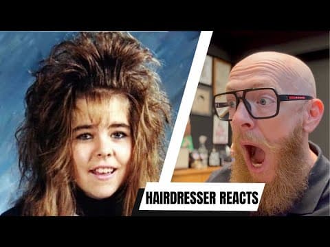 Reacting To Funny Retro Hairstyles | 70s, 80s & 90s Hair Trends
