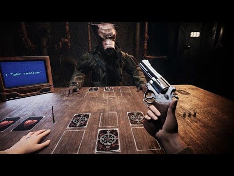 Play as a prisoner who must play a deadly game of Russian Roulette in order to escape..