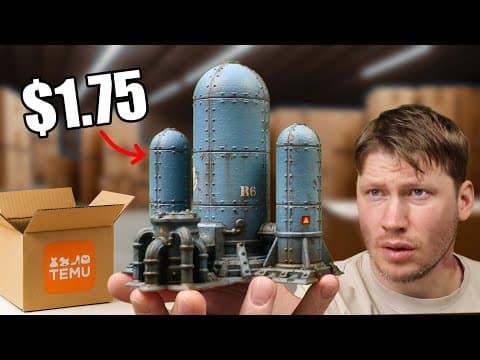 Insanely Cheap Temu Stuff That Makes Great Wargames Terrain!
