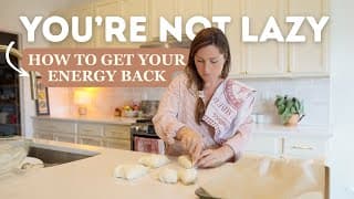 You're Not Lazy...you're Just Tired(here's Why That Matters)