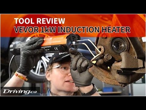 Freeing Rusted Bolts With The Vevor 1kw Magnetic Induction Heater | Tool Review | Driving.ca