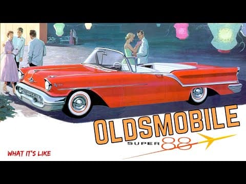 1957 Oldsmobile Super 88 Convertible ￼
