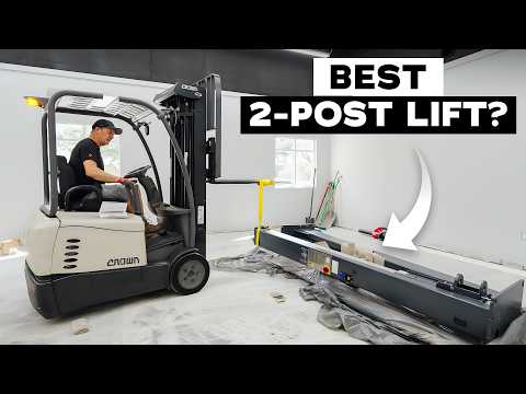 Installing The Quietest 2-post Lift That Fits In Your Garage