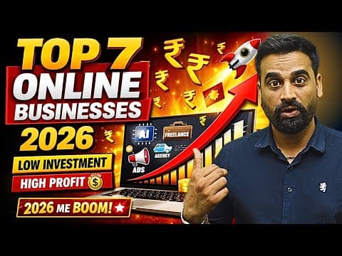 Top 7 Online Agency Business Ideas For 2026 | Low Investment, High Profit