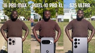 Pixel 10 Pro Xl Vs Iphone 16 Pro Max Vs S25 Ultra Camera Test
