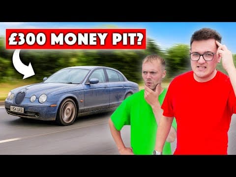 We Spent £300 On This Jaguar To Sell It For £____?!