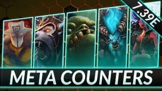 5 Broken Heroes And How To Easily Counter Them! (free Mmr) - Dota 2 Meta Guide 7.39e