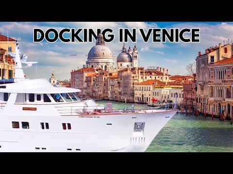 Taking An Explorer Yacht To Venice!!!