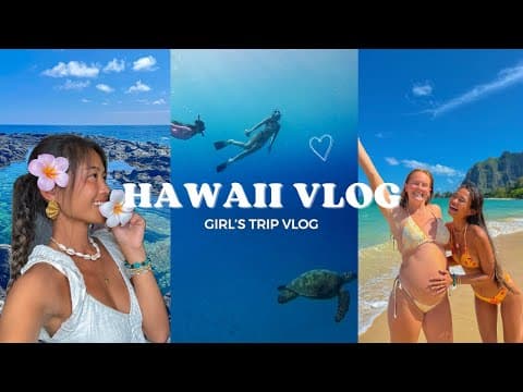 Hawaii Vlog 𓆉 | Hiking, Snorkeling, Beach Days, And More!
