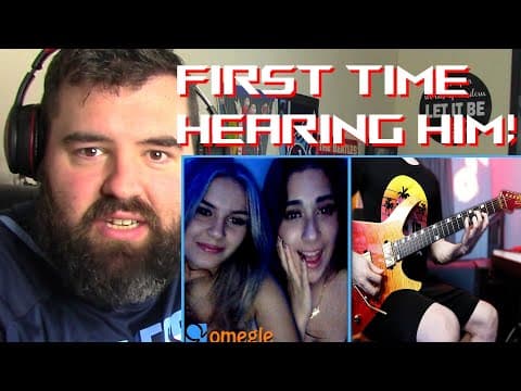 Singer/musician First Time Reaction To Thedooo - Guitarist Flexes His "perfect" Pitch On Omegle