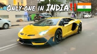 LAMBORGHINI AVENTADORs IN INDIA | AVENTADOR SVJ x2, GALLARDO, HURACAN x5, URUS x3 & More.....