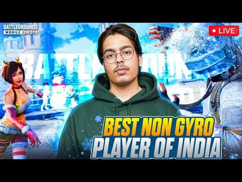 👋last Live Stream Of 2025 - Solo Vs Squad | Non Gyro Player - Bgmi 4.1 Update