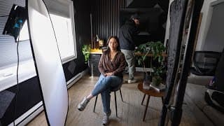 How I Light Every Interview (my 10-step System)