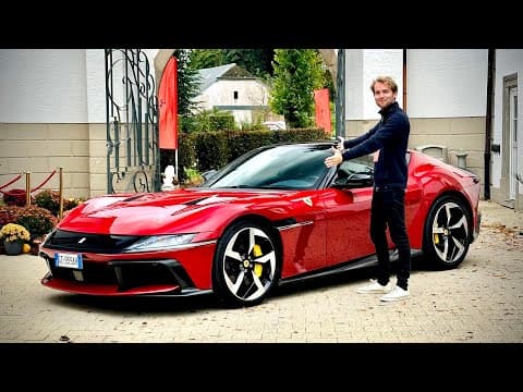 I Drove The New Ferrari 12cilindri! Epic V12 Sounds