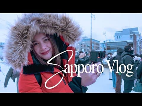 Exploring Sapporo & Otaru! Winter Wonderland Experience In Japan (part 1) | Bea Alonzo