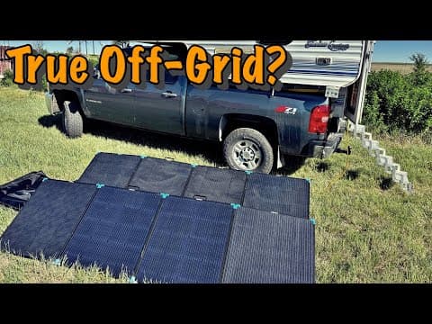 Can This New Ultra Light 400w Solar Panel Power My Rv Air Conditioner???