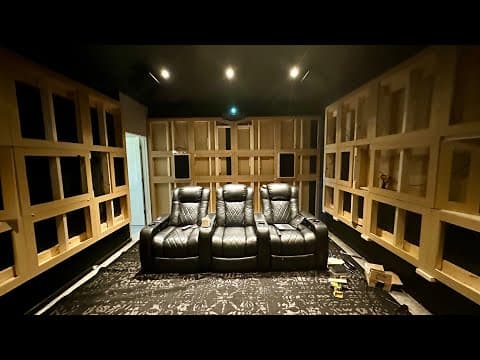$250,000 9.3.6 Home Theater Tour Building My Home Theater Part 4