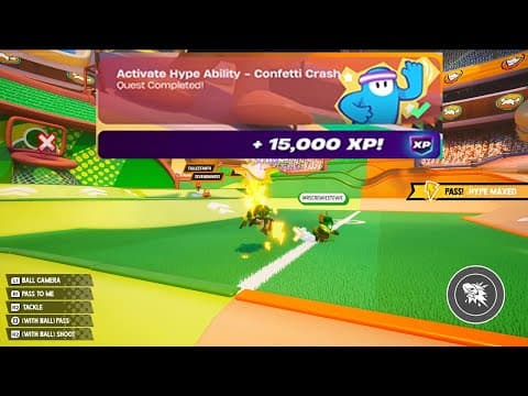 How To Easily Activate Hype Ability - Confetti Crash In Fortnite Locations Quest!