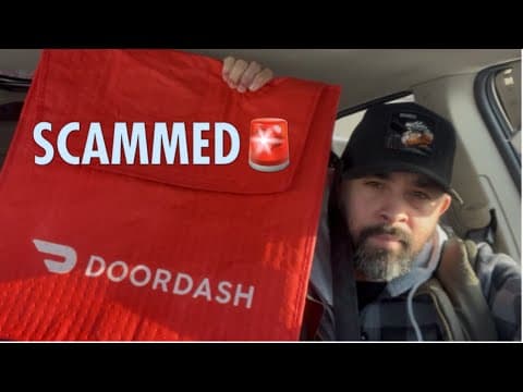 The Scam Doordash Drivers Are Falling For.  Costing Dashers Millions