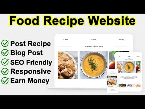 Create A Food Recipe Website Using Wordpress | Wp Delicious Tutorial | Wordpress Tutorial In Hindi