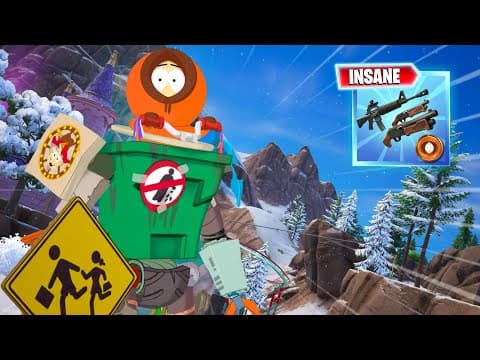 NEW Kenny McCormick Skin is INSANE! (Fortnite South Park Update)