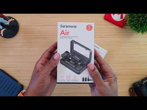 Pro Audio In A Tiny Package: Saramonic Air...