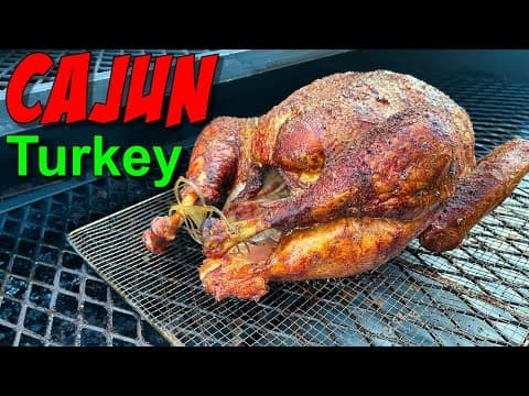 Smoked Cajun Turkey On The Pitts & Spitts Hybrid