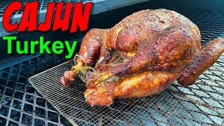 Smoked Cajun Turkey On The Pitts & Spitts Hybrid